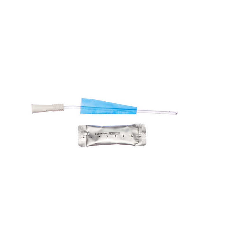 Hydrophilic Nelaton Catheter with Water Sachet, 18cm (Female) 12Fr